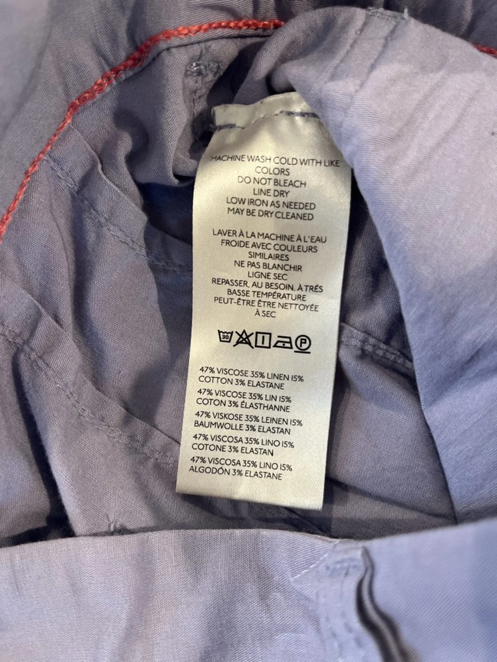 Anthropologie Maeve Colette Stretch Wide Leg Pants - Picture 9 of 9